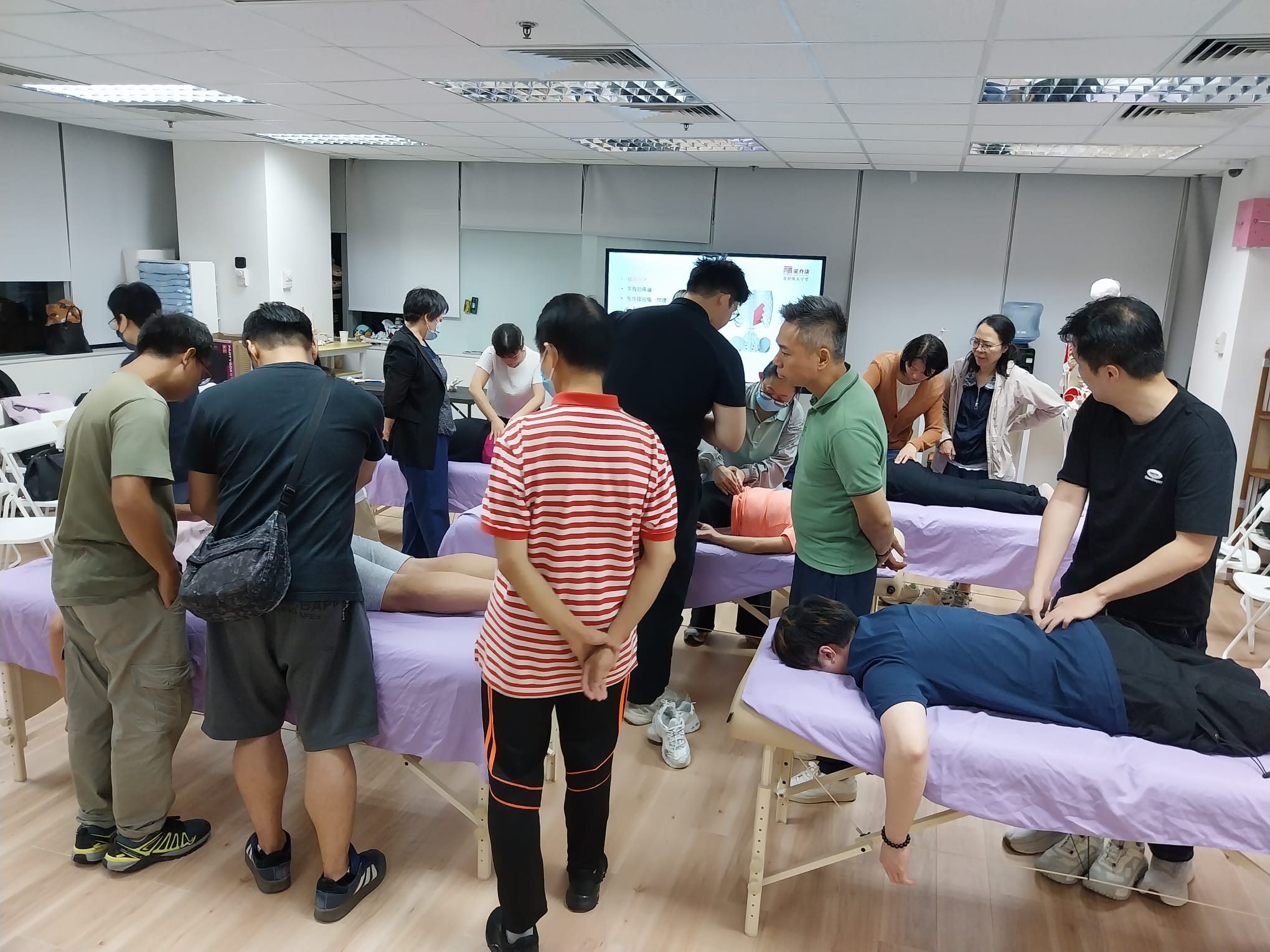 精準評估與軟組織痛症手法課程 — 課堂實況