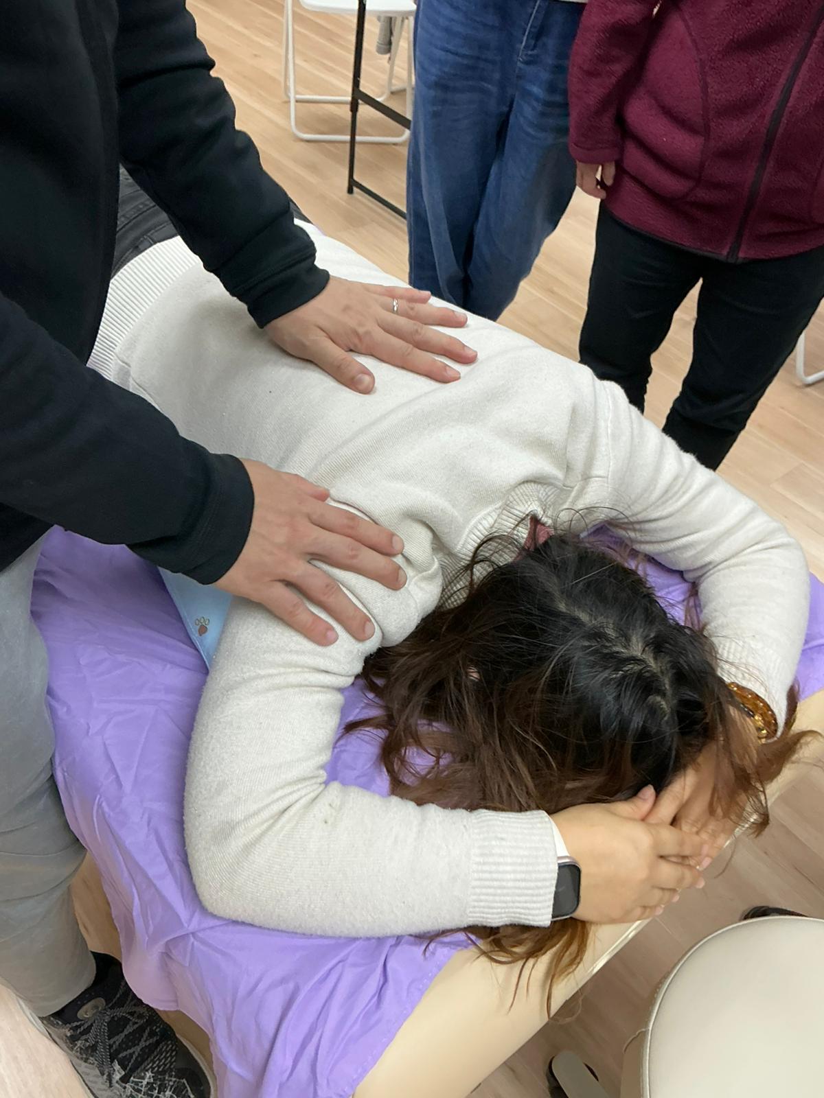 職業推拿師證書課程 — 課堂實況
